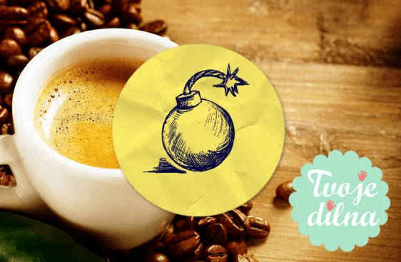 Espresso z čerstvě pražené kávy