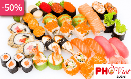 50% sleva na VEŠKERÁ JÍDLA v restauraci Pho Viet