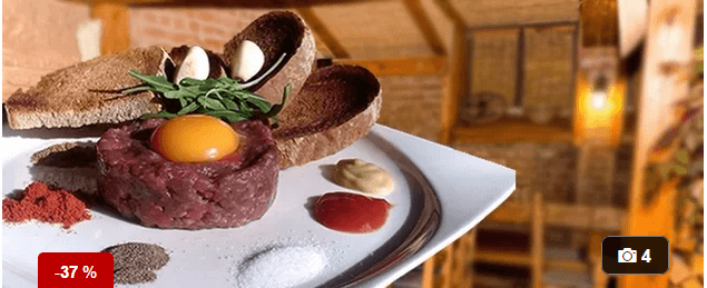 Tatarák z hanger steaku – 500 nebo 200 gramů
