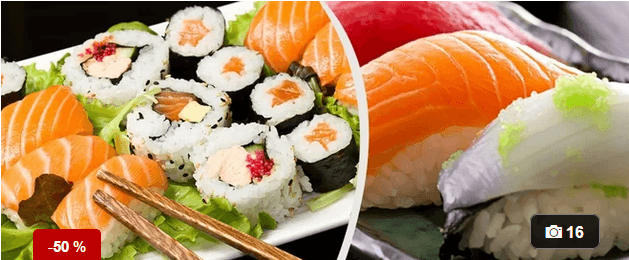Lahodných 32 kusů Sushi v Havířově