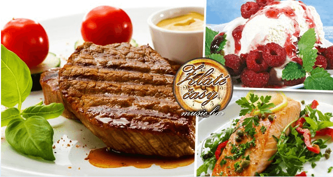 4chodové menu pro 2 plné delikates