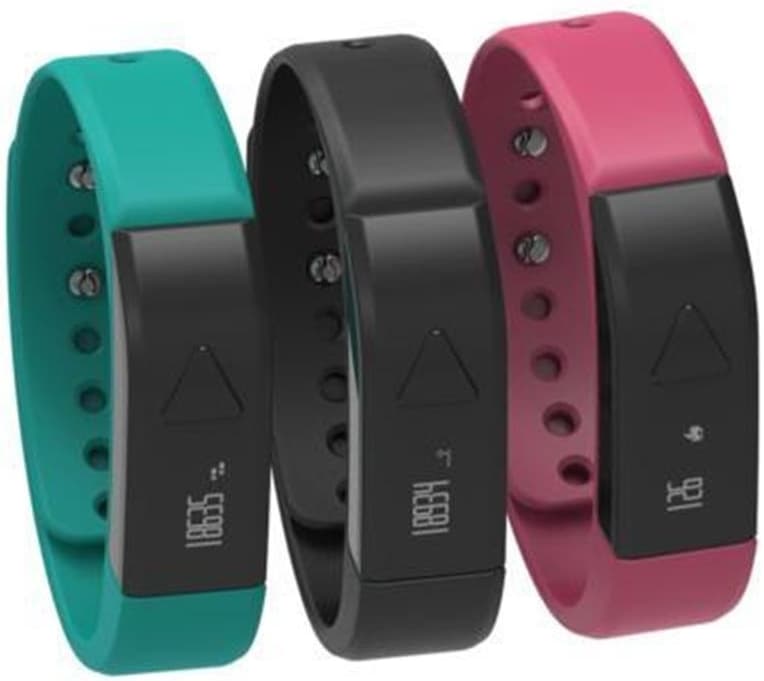 Fitness náramek Aligator (růžový) - sleva 60%