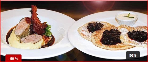 Degustační tříchodové menu pro dva(Děčín)