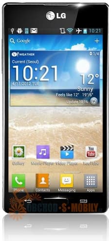LG Optimus, 2x 1GHz, 1GB RAM, 4,7" - sleva 1600