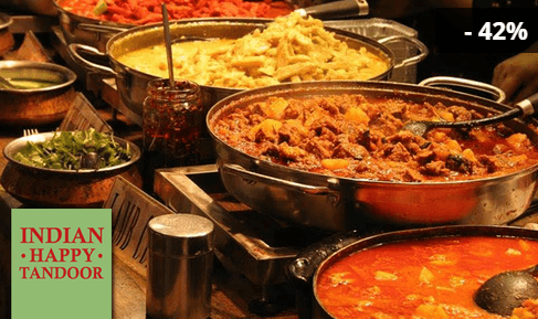 Kupon na konzumaci v Indian Happy Tandoor