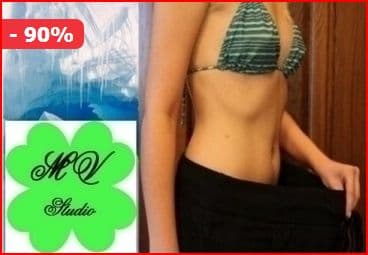 6x kryolipolýza +2x lymfodrenáž +2x radiofrekvence