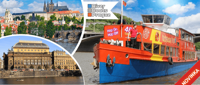 Jedinečná HODINOVÁ PLAVBA LODÍ po VLTAVĚ 