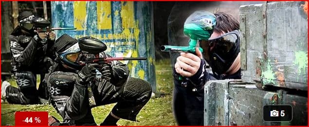 Adrenalinová střílečka(Zábřeh nebo Markvartovice)