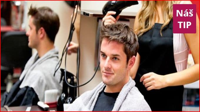 Pánské střihání,mytí hlavy,masáž a konečný styling