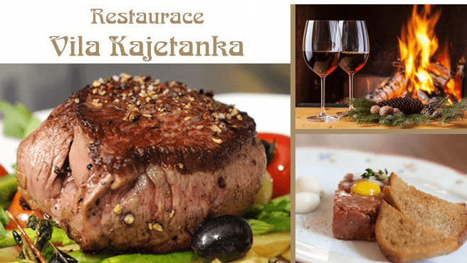 Menu plné masa pro dva