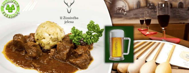 Pečená jelení kýta na víně nebo jelení guláš