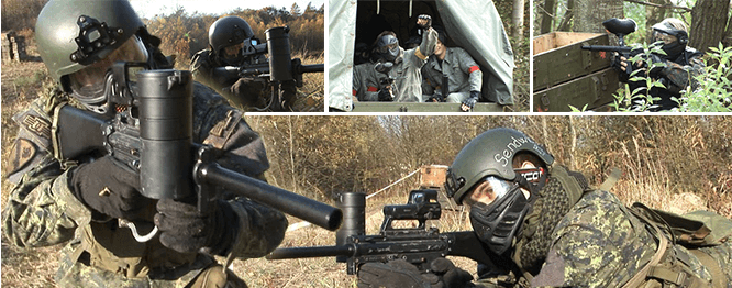 2 hodiny paintballu v Kroměříži