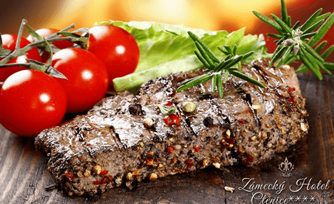 4chodové romantické menu pro 2 osoby