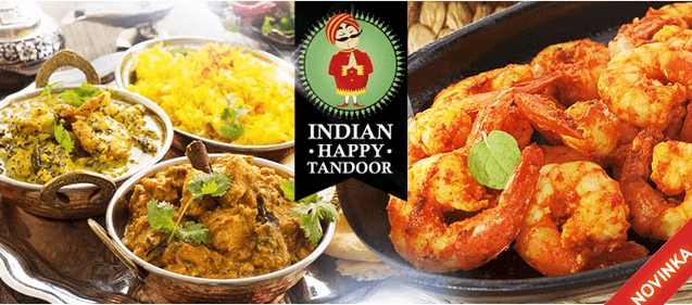 KONZUMACE v hodnotě 600 Kč v Indian Happy Tandoor