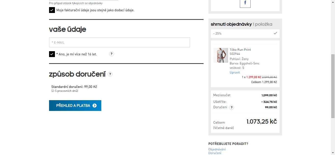 Adidas - extra sleva 25% na vše pro běh - jen dnes
