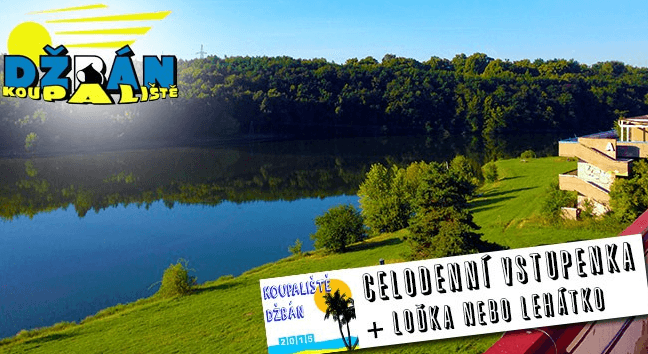 Celodenní vstupenka na koupaliště Džbán v Praze