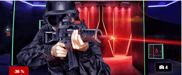 2 adrenalinové laserové hry ve sci-fi aréně