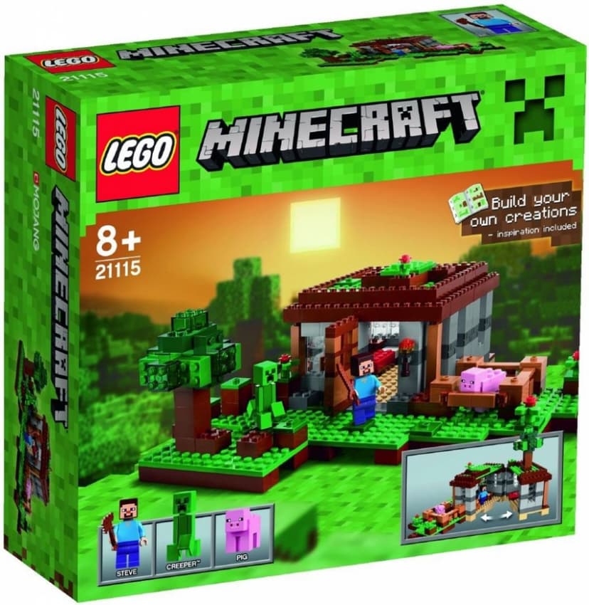 Lego Minecraft První noc - sleva 200 Kč