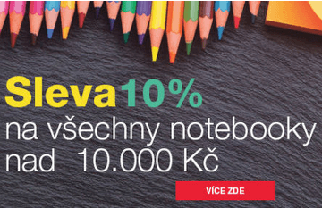 Sleva 10% na notebooky Lenovo