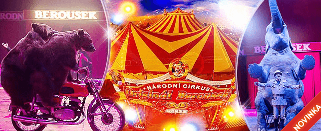 Navštivte NÁRODNÍ CIRKUS ORIGINÁL BEROUSEK! 