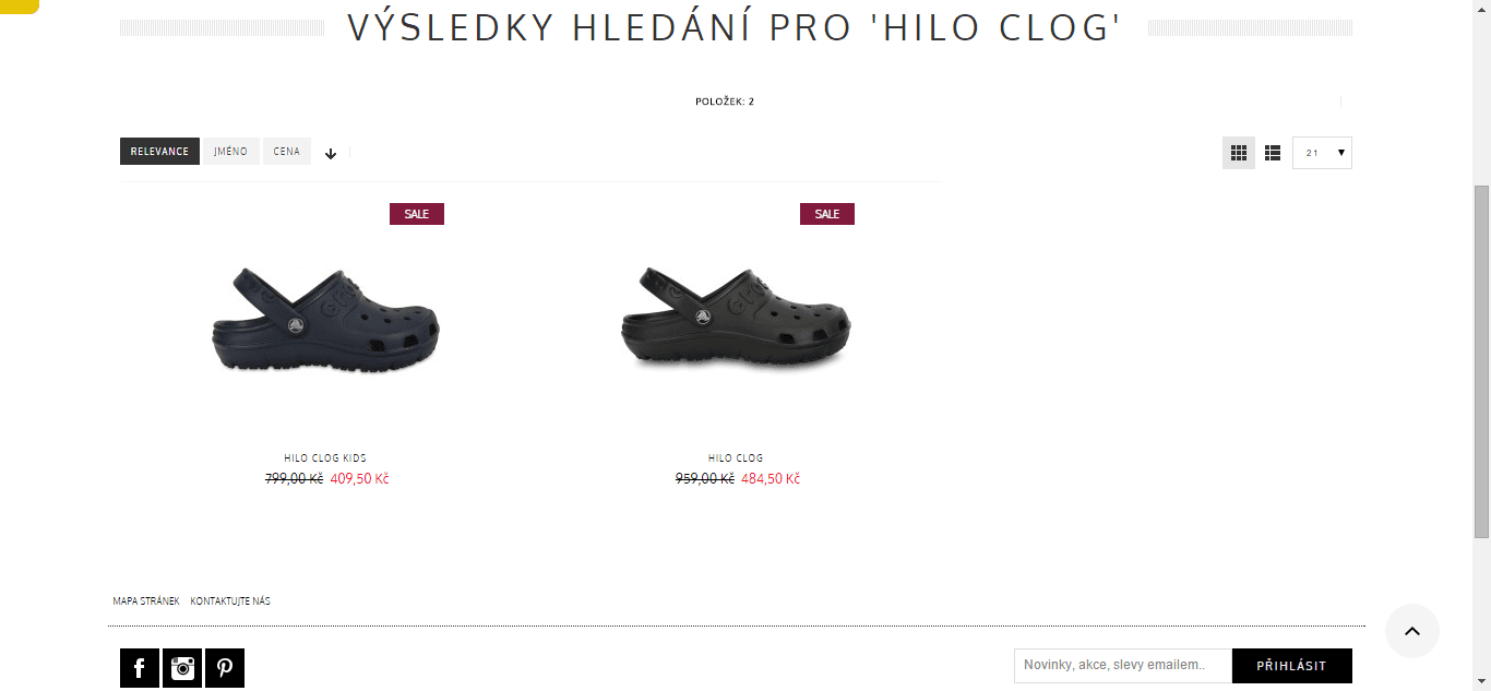 Crocs Hilo Clog - sleva 50%