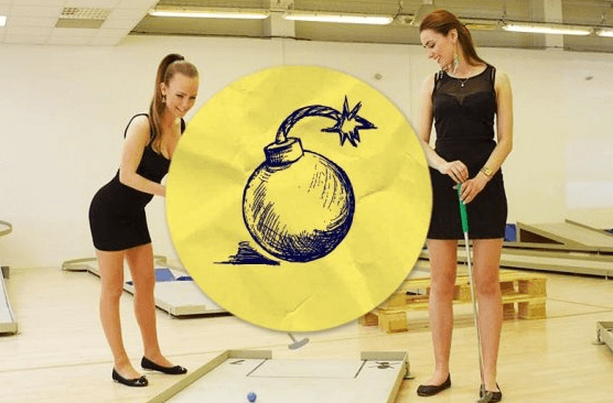 Hodina minigolfu v OC Futurum Brno