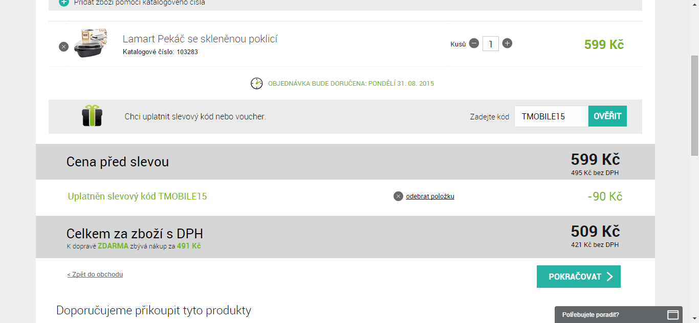 Lamart pekáč Olympia 7,5 l. poklice - sleva 200 Kč