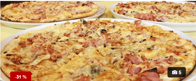 Dvě výborné italské pizzy
