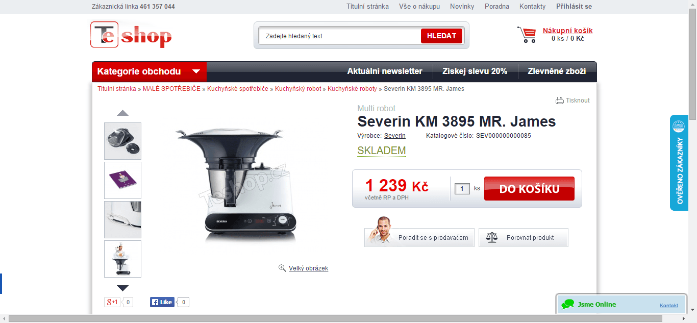 Multirobot Severin - sleva 90%