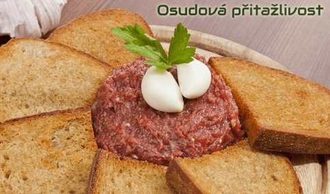 200gramový tatarák s 10 topinkami