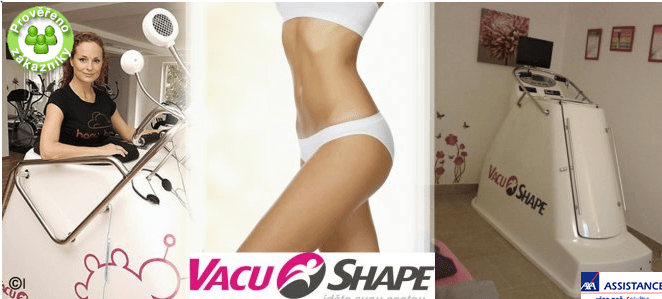 Cvičení v podtlakové kabině - Vacushape