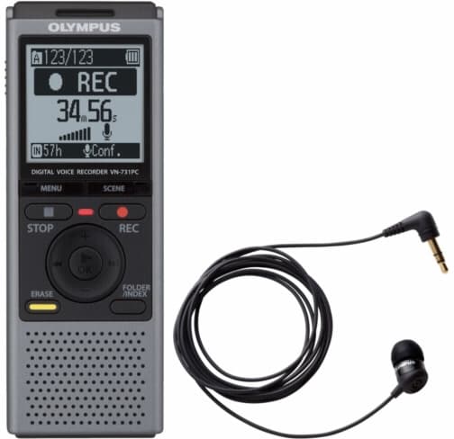 Digitální záznamník OLYMPUS VN-731 - sleva 200 Kč