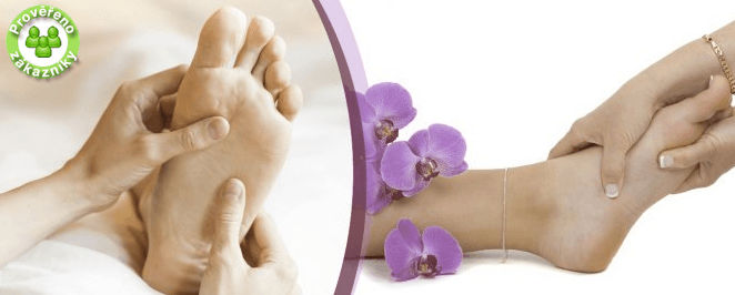 Reflexní terapie plosek nohou - 60 minut relaxace