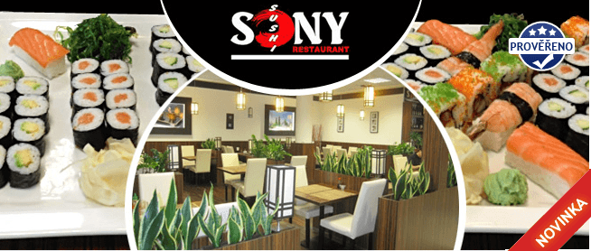26 kusů SUSHI nebo 36 kusů EXOTICKÉHO SUSHI(Opava)