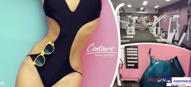 Měsíční členství Contours + permanentka na cvičení