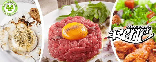 Mísa plná dobrot v nově otevřené Restauraci U René