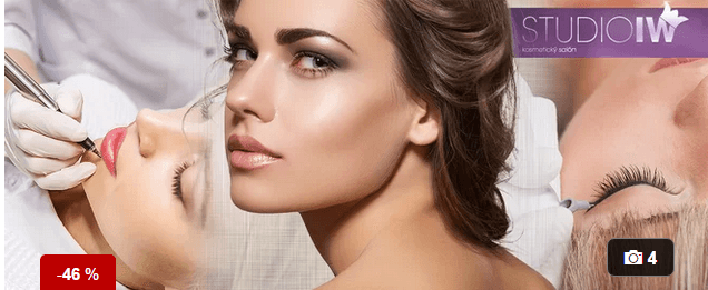 Permanentní make-up očních linek, obočí nebo rtů