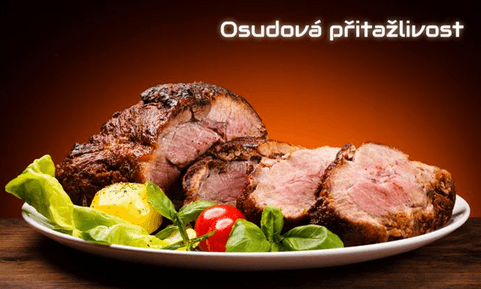 400 g masa roastbeef s přílohou pro 2 až 3 osoby