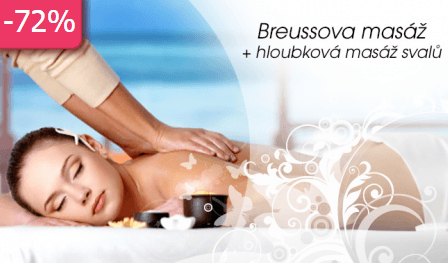 BREUSSOVA MASÁŽ + hloubková masáž svalů