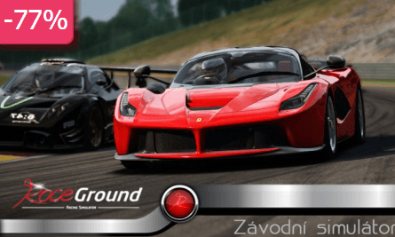 ZÁVODNÍ JÍZDY na automobilovém simulátoru!