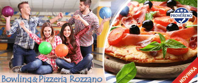BOWLING či LASEROVÁ STŘELNICE + pizza 
