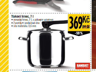 Tlakový hrnec- 59%