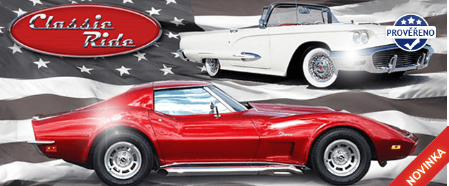 Za volantem sporťáku Corvette Stingray 1973
