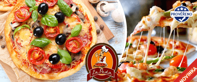 2x křupavá PIZZA dle vlastního výběru 