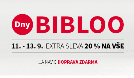 Bibloo.cz - sleva 20% na vše + doprava zdarma