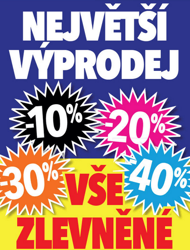 Baumax - totální výprodej v 6 prodejnách
