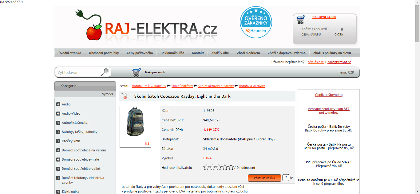 Batoh Coocazoo JobJobber  - sleva 27%