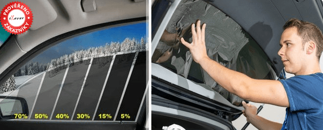 Stylové tónování autoskel celého vozu