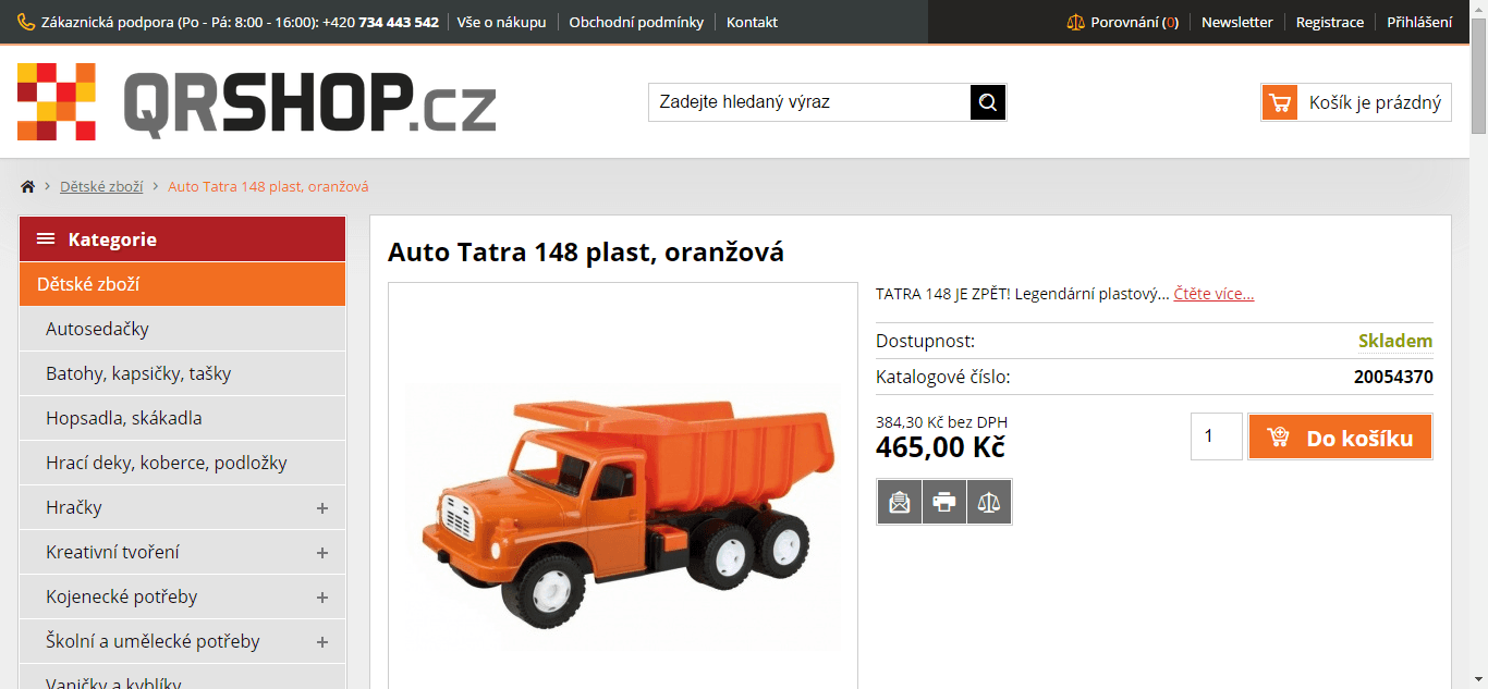 Hračka Tatra T148 - sleva 20%