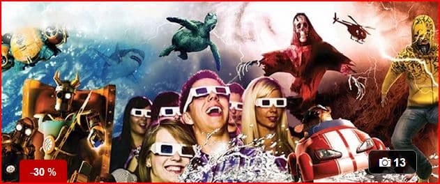 Vstupenka na vybraný film do 5D Cinema MAXIM